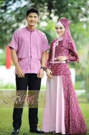 10 Contoh Model Baju Muslim Couple Terpopuler 2015