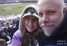 at their first ECU game :)