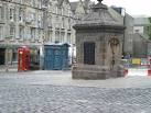 West Bow wellhead and the old Polis box. Works are underway to tart up the - via Daymix