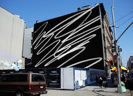 Karl Haendel\u0026#39;s large scribble murals in NYC + Los Angeles