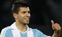 Sergio “Kun” Aguero in a