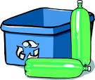 Recycling Bin And Bottles clip art - vector clip art online ...