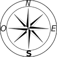 North Star Compass clip art - vector clip art online, royalty free ...