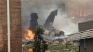 U.S. News - Navy jet crashes in Virginia Beach, hitting apartment ...