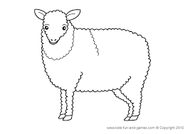 Image result for sheep coloring page