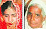 Sarabjit (L) & Harbhajan Kaur In a suspected case of honour killing, ... - pb2