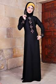 Islamic Cloth Stone Work Abaya | Trendy Mods.Com