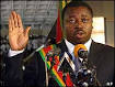 Faure Gnassingbe taking the