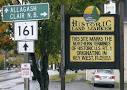 North end of US highway 1: Fort Kent, Maine