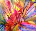 Margaret Hamlin artist of vivid abstract watercolor paintings also ... 