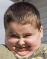 by spying on fat kids