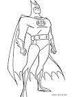 Batman coloring page