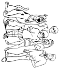 Scooby Doo coloring page