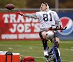 Patriots TE Aaron Hernandez is not in London, will not play vs. Rams