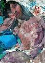 Sandro Trotti, “modella nuda”, olio su tela, cm 50x70 - image_1221248639_139
