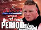 WWE, RAW, Brock Lesnar