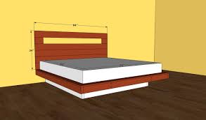 how to build a platform bed frame | Easy Woodworking Plans