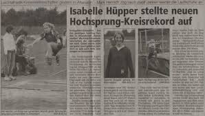 KSMM 2003: LA-Nachwuchs glänzt - Isabel Höfer, Alisa Kriegesmann und Caroline Lahme mit Vizetiteln (WP). Kirchhundem. (ine) 127 Teilnehmer kämpften am ... - Bild001