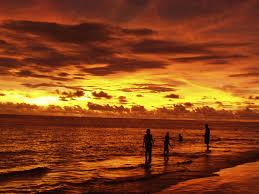 Sunset at cox-bazar