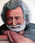 Jerry Garcia Painting - Jerry Garcia Fine Art Print - Tom Roderick - jerry-garcia-tom-roderick
