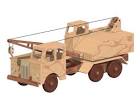 Wooden truck crane model plan   Scale model plans