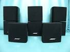 ขาย ชุดลำโพงดูหนัง+ฟังเพลงเสียงดีระดับโลกจาก BOSE CUBE(ขอบดำ)รุ่น ...