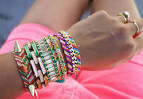 DIY Embellished Friendship Bracelets – Honestly WTF