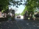 King George V Memorial Playing Fields. Marked by the heraldic panel at the - via Daymix