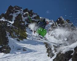 Kevin Wherritt does a 180 off a cliff in the Palisades area at Alpine Meadows. - 3433300418_00c09da5e9