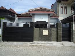 desain pagar rumah minimalis - Model Rumah Modern