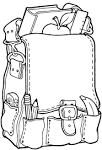 Back to School coloring page