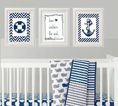 Nautical Baby Nursery / Nursery Wall Art / Wall Decor for Baby ...
