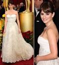 Penelope Cruz In White Pierre Balmain Dress For Oscars 2009 ...