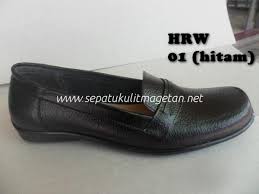 Sepatu Kulit Formal Wanita Sepatu Pantofel - Sepatu Kulit Asli Magetan