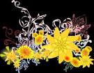 Flourishing Flowers clip art - vector clip art online, royalty ...