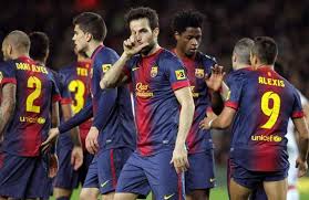 Barcelona celebracion 
