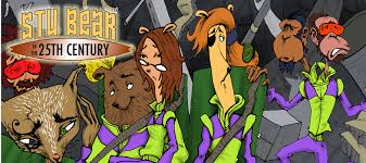 CX Pulp Reviews Stu Bear in The 25th Century « Viper Comics - StuBear_900x400