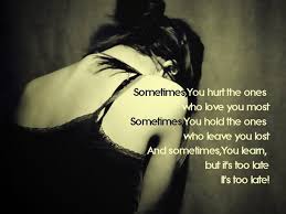 sad love quotes for him