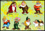 How to Draw The Seven Dwarfs from Snow White