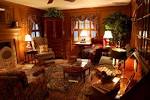 Living Room and Powder Room in English Country Style