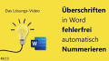 Video for ueberschriften-formatieren.html