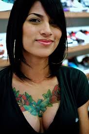 chest tattoos for women