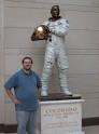 Jack Swigert Statue - statue of astronaut Jack Swigert in the ...