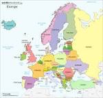 Political Map of <b>Europe</b>