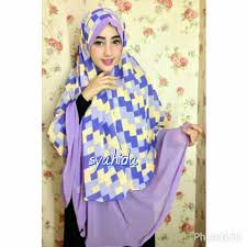 Jilbab Jumbo Syar'i Modern Bahan Ceruti Syahida | Grosir Jilbab Murah