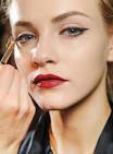 Runway Beauty: Cat Eyes and Crimson Lips at Dolce & Gabbana Fall ... - cat-eyes-red-lips-dolce-gabbana-aw-2013