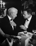 CHARLIE CHAPLIN AND MARLON BRANDO AT THE PREMIERE PARTY FOR 'A ...
