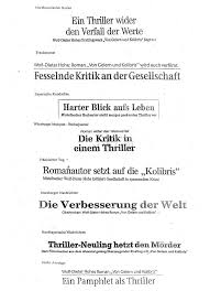 WeDe Film und Buch GmbH - Wolf-Dieter Hohe (Unabhängiger Autor und ... - schlagzeilen-wede_hohe