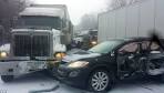 Two dead and dozens injured in Pennsylvania 18-vehicle crash.