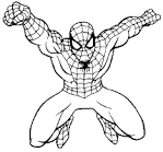 Dibujo de Spiderman, el hombre araña para colorear ...